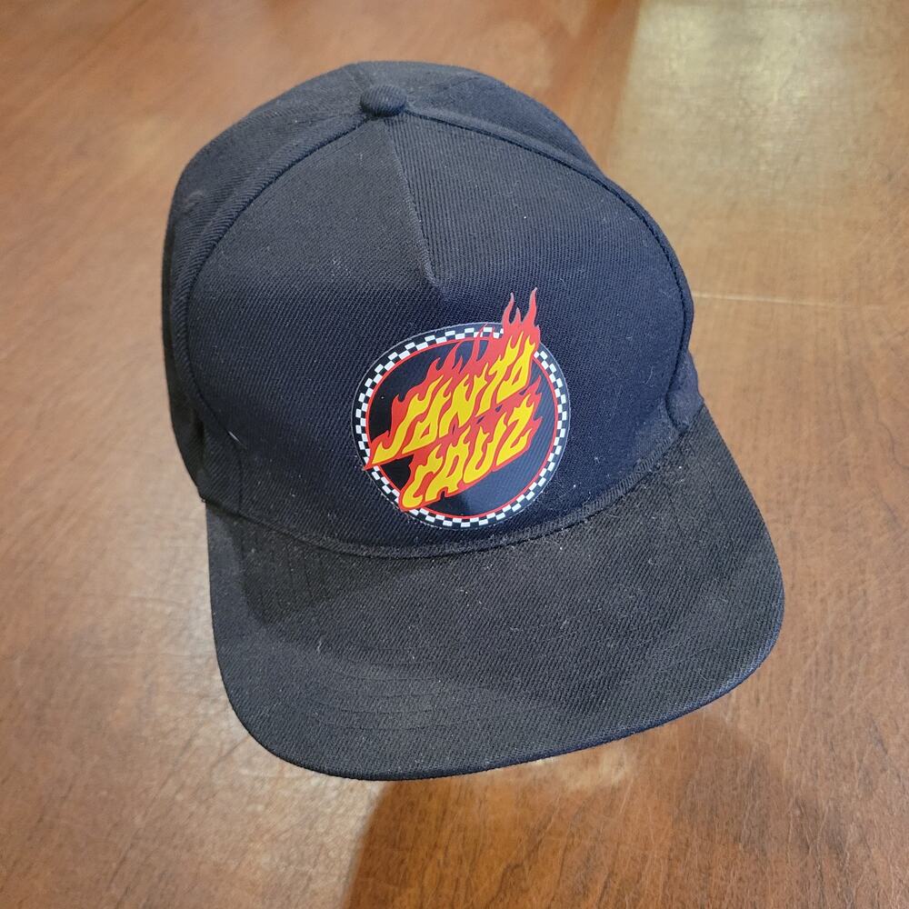 Santa Cruz skateboards Flame Dot snapback hat New, no tags One size, adjustable